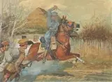 Juliusz Holzmüller, Szarża na rosyjskich piechurów, 1915 r.