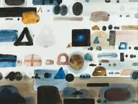 Jan Tarasin, Bez tytułu, 1988 r., 1988, akwarela, papier