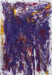 Jacek Sempoliński, Ukrzyżowany u Św. Anny, 2007 r., 2007, olej, tempera, papier