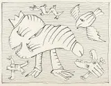 Jan Grzegorz Issaieff, Arche, 1991 r., 1991, tusz, papier