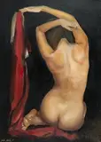 Aneta Kilińska, Akt, 2019, 2019, olej, płótno