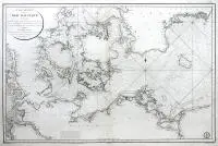 Besancon J. P. Collin E., Carte réduite de la Mer Baltique, Mapa zachodniej części Bałtyku, wyd. Dépôt general de la Marine, Paryż, 1815 miedzioryt, wym. arkusza 64