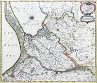 Joannes Janssonius, Tractuum Borussiae circa Gedanum et Elbingam…, Mapa Żuław Wiślanych według Olofa Hanssona Svarta, stan pierwszy, 1641 r. Mapa opracowana do celów wojskowych jesienią 1626 r., po zajęciu Żuław Wiślanych przez wojska szwedzkie. Przedstawia ujścia Wi