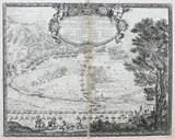 Erik J. Dahlberg, Praelium ad Gnesnam In quo Ser. Princeps…, Plan bitwy pod Gnieznem 27.04.1656 r., pochodzący z dzieła S. Pufendorfa „De Rebus a Carolo Gustavo…”, Norymberga 1696 miedzioryt, 29