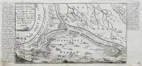 Gabriel Bodenehr, Eigentliche abbildung wie A 1657. den 27. Febr. die Schweden…, Mapa Żuław Wiślanych z planem umocnień Wisłoujścia, Gdańskiej Głowy, Tczewa i Malborka, pochodząca z dzieła „Force d’Europe…”, Augsburg 1720-1740 miedzioryt, 18