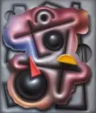 Maciej Mackiewicz, Bez tytułu, 2019, 2019, olej, płótno