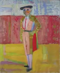 Artur Nacht-Samborski, Torreador, ok. 1939, 1939, olej, płótno