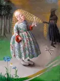 Katarzyna Słowiańska-Kucz, Nie idź tam, 2019, 2019, olej, płótno