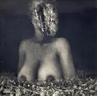 Grzegorz Stec, Ona, 1989, 1989, olej, płyta