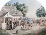 Wyjazd młodego Paska na wojnę, 1856 r., Sopocki Dom Aukcyjny 2020