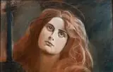 Michał Ichnowski, Maria Magdalena, 1913 r., 1913, pastel, tektura