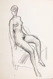 Jan Marcin Szancer, Akt w fotelu