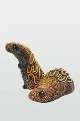Jan Sajdak, Chomiki psychodeliczne, 2019, 2019, żywica akrylowa malowana