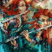 Krystyna Róż-Pasek, Manifest, 2019, 2019, olej, płótno