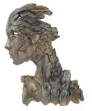 Krzysztof Śliwka, Profil błękinty, 2018, 2018, ceramika szkliwiona