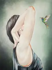 Milena Brudkowska, Bez tytułu, 2019, 2019, olej, płótno