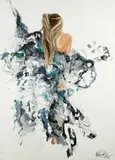 Julia Reiter, Dotyk wiatru, 2019, 2019, olej, płótno