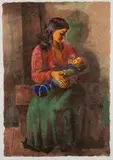Moïse Kisling, Macierzyństwo, 1952 r.