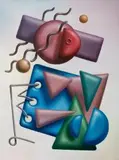 Maciej Mackiewicz, Saturday night, 2019, 2019, olej, płótno