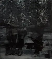 Bartosz Czarnecki, Palacze, 2019, 2019, olej, płótno