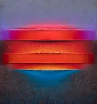 Sebastian Skoczylas, Czerwona aura, 2019, 2019, akryl, płótno