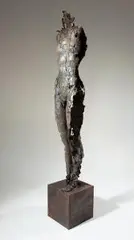 Adam Arabski, Bez tytułu, z cyklu "Skorupy Pamięci", 2019, 2019, brąz patynowany (odlew techniką wosku traconego)