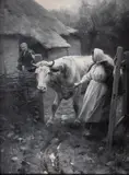 Zygmunt Ajdukiewicz, Scena rodzajowa, 1896 r.