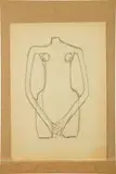 Roman Opałka, Bez tytułu, ołówek, papier, 29
