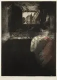 Tadeusz Jackowski, Voyage II Burgas, 1961 r., 1961, akwatinta, papier