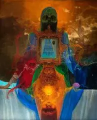 Zdzisław Beksiński, BA 74, lata 1972-1974, olej, płyta