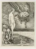 Konstanty Brandel, Andromeda, akwaforta, papier