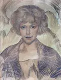 Stanisław Ignacy Witkiewicz, Portret Zofii Małeckiej, V 1927 r.