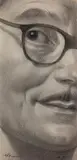 Marian Marzyn Konarski, Autoportret, 1971 r., 1971, ołówek, papier, mały