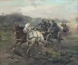 Jan Konarski, W galopie