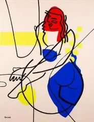 Marcin Gregorczuk, Bella, 2019, 2019, akryl, płótno