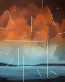 Łukasz Patelczyk, Boom, 2019, 2019, olej, płótno