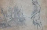 Jacek Malczewski, Szkic, ołówek, papier