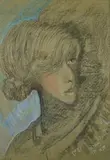 Stanisław Ignacy Witkiewicz, Portret Felicji Turowskiej, 1931 r.