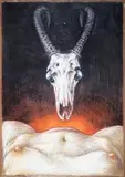 Aleksander Korman, Bez tytułu, pastel, papier