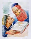 Chaim Goldberg, Rabin i uczeń