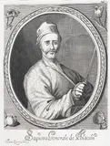 Cesare Laurentio, Portret Pawła Jana Sapiehy, ok. 1670 r., 1670, miedzioryt, papier, 23