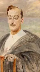 Jacek Malczewski, Portret mężczyzny, 1914 r., 1914, olej, tektura