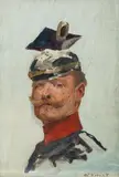 Wojciech Kossak, Portret cesarza Wilhelma II, około 1915 r.
