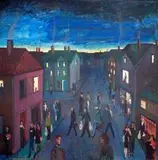 Katarzyna Karpowicz, The life II, 2016, 2016, olej, płótno