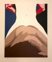 Malwina Jagóra, "88", 2019, 2019, akryl, płótno