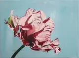No name, Tulipan postrzępiony, 2018, 2018, akryl, płótno