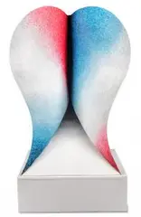 Wojciech Fangor, Symetria 2, 2015, 2015, aluminium, akryl