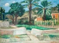 Zygmunt Menkes, Pejzaż z Ibizy, 1935, 1935, olej, płótno