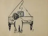 Jerzy Flisak, Mazurek, tusz, papier