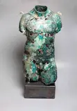 Mariusz Dydo, Hypnos II, 2018, 2018, ceramika wielokrotnie palona, szkliwo i szkliwo ziemne